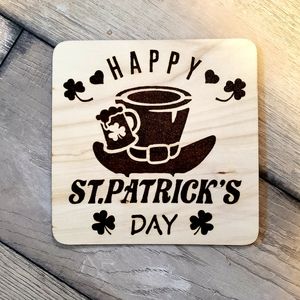 Handmade Woodburned Sign